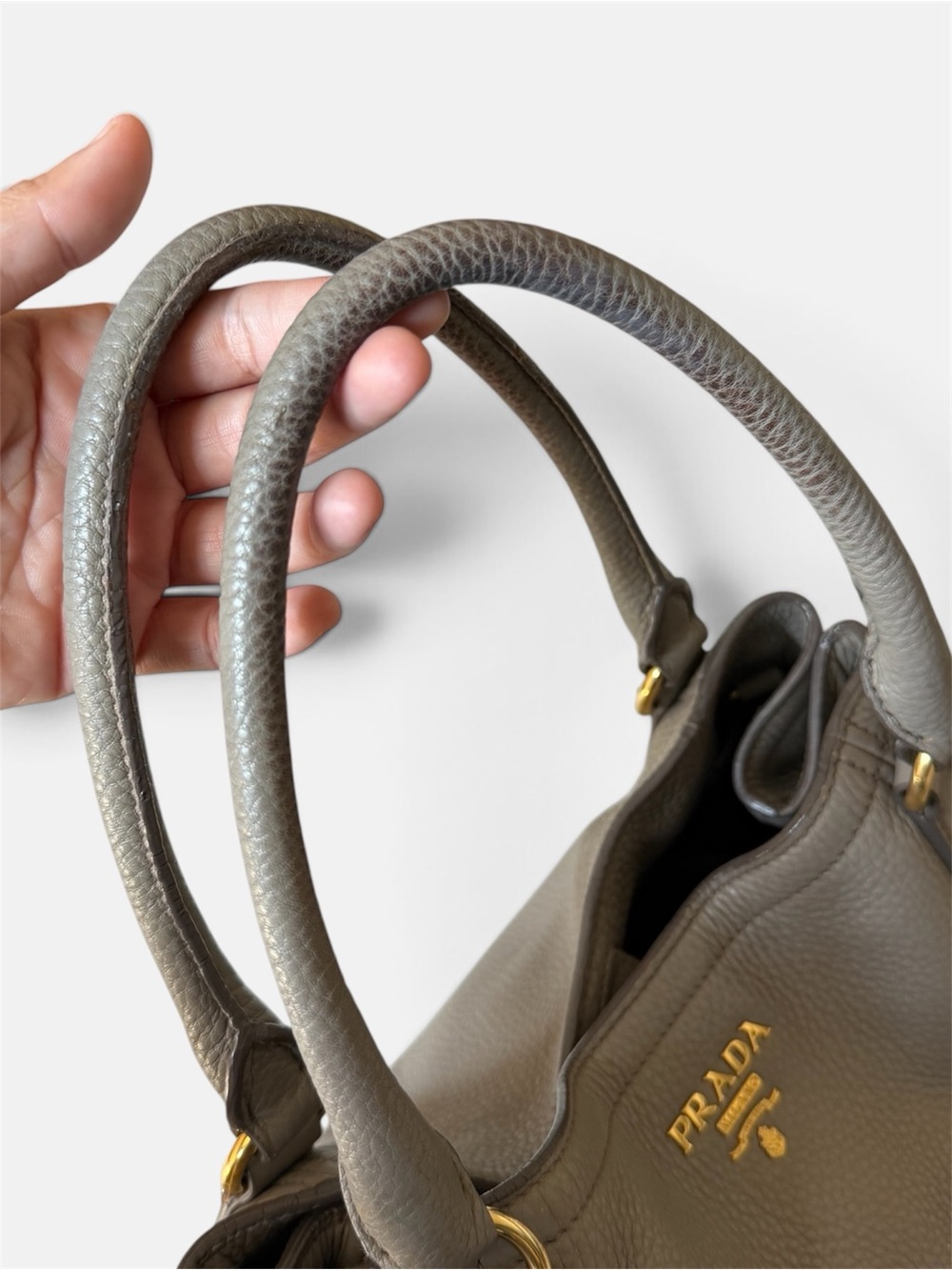 Prada - Vitello Daino Sacca 2 Manici Tote - Picture 6 of 16